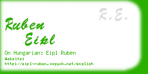 ruben eipl business card